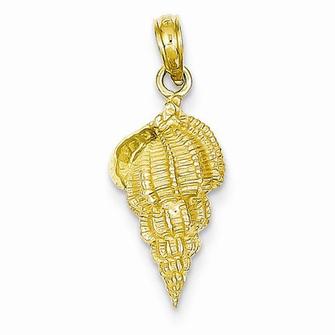 14k Gold Conch Shell pendant, Delightful Pendants for Necklace