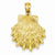 14k Gold Lion's Paw Shell Pendant, Pendants for Necklace