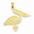 14k Gold Pelican pendant, Gorgeous Pendants for Necklace