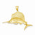 14k Gold Sailfish pendant, Stylish Pendants for Necklace