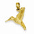 14k Gold Hummingbird pendant, Dazzling Pendants for Necklace