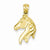 14k Gold Horse Head pendant, Lovely Pendants for Necklace
