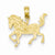 14k Gold Horse pendant, Stylish Pendants for Necklace