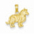 14k Gold Collie Dog Pendant, Pendants for Necklace