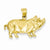 14k Gold Pot Belly Pig Pendant, Pendants for Necklace