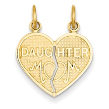 14k Gold Break-apart Mom & Daughter Charm hide-image