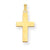 14k Gold Cross Charm hide-image