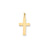 Cross Charm in 14k Gold