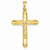 14k Gold Reversible Crucifix /Cross pendant, Delightful Pendants for Necklace