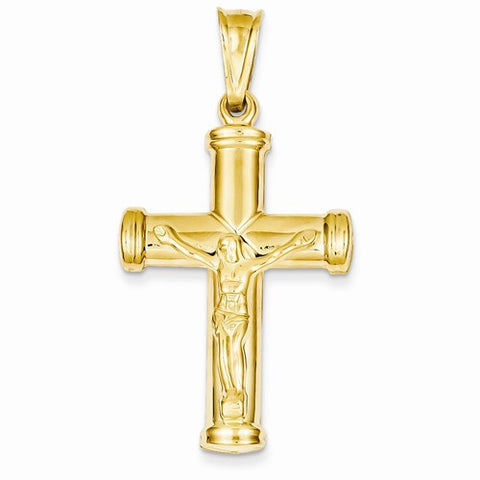 14k Gold Reversible Crucifix /Cross pendant, Exquisite Pendants for Necklace