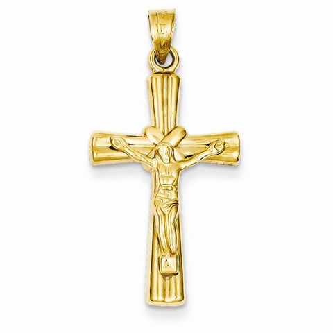 14k Gold Reversible Crucifix / Cross Pendant, Pendants for Necklace