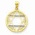 14k Gold Filigree Star of David Pendant, Pendants for Necklace