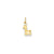 Duck Charm in 14k Gold