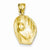 14k Gold Baseball Glove and Ball Pendant, Pendants for Necklace