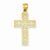 14k Gold Filigree Cross pendant, Fine Pendants for Necklace