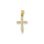 Passion Cross Charm in 14k Gold