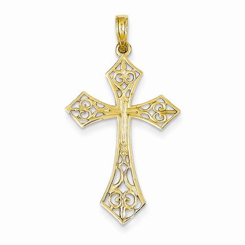 14k Gold Passion Cross pendant, Gorgeous Pendants for Necklace