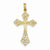 14k Gold Passion Cross pendant, Gorgeous Pendants for Necklace