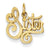 14k Gold Sister Charm hide-image