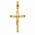 14k Gold INRI Crucifix pendant, Lovely Pendants for Necklace