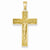 14k Gold Crucifix Pendant, Classy Pendants for Necklace