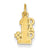 14k Gold #1 Dad Charm hide-image