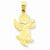 14k Gold Angel Pendant, Pendants for Necklace