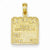 14k Gold Birth Certificate Pendant, Pendants for Necklace