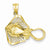 14k Gold Filigree Stingray pendant, Stylish Pendants for Necklace