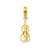 Violin Charm in 14k Gold