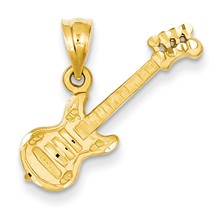 14k Gold Guitar Charm hide-image