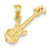 14k Gold Guitar Charm hide-image