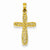 14k Gold Filigree Cross pendant, Pendants for Necklace