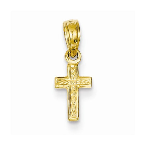 14k Gold Mini Cross pendant, Lovely Pendants for Necklace