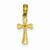 14k Gold Mini Cross pendant, Classy Pendants for Necklace