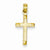 14k Gold Cross Pendant, Alluring Pendants for Necklace