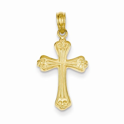 14k Gold Cross Pendant, Appealing Pendants for Necklace