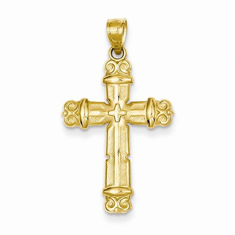 14k Gold Cross Pendant, Dazzling Pendants for Necklace