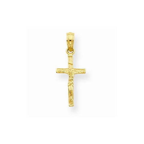 14k Gold Mini Crucifix Pendant, Pendants for Necklace