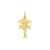 R.N. Association Charm in 14k Gold