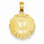 14k Gold Holy Communion Disc Pendant, Pretty Pendants for Necklace