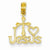 14k Gold Jesus w/Cross and Heart Pendant, Pendants for Necklace