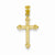 14k Gold Passion Cross pendant, Delightful Pendants for Necklace