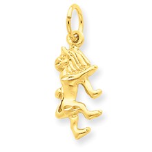 14k Gold Leo Zodiac Charm hide-image