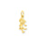 Leo Zodiac Charm in 14k Gold