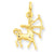14k Gold Sagittarius Zodiac Charm hide-image