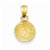 14k Gold Tennis Ball Pendant, Pendants for Necklace