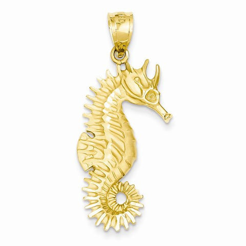14k Gold Seahorse pendant, Alluring Pendants for Necklace