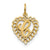 14k Gold Initial C Charm hide-image