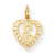 14k Gold Initial E Charm hide-image